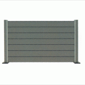 Lamelový panel 110cm antracit zakládací