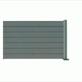 Lamelový panel 110cm antracit pokračující