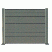 Lamelový panel 170cm antracit zakládací