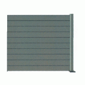 Lamelový panel 170cm antracit pokračující
