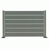 Lamelový panel 150cm se spárou antracit zakládací