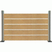Lamelový panel 150cm se spárou dekor dřevo zakládací