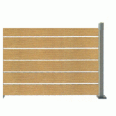 Lamelový panel 150cm se spárou dekor dřevo pokračující