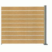 Lamelový panel 170cm se spárou dekor dřevo pokračující