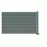 Lamelový panel 110cm hliníkový antracit pokračující