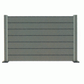 Lamelový panel 150cm hliníkový antracit zakládací