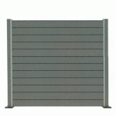 Lamelový panel 200cm hliníkový antracit zakládací