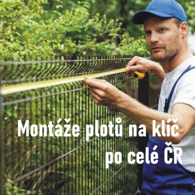 Montáže plotů na klíč po celé ČR
