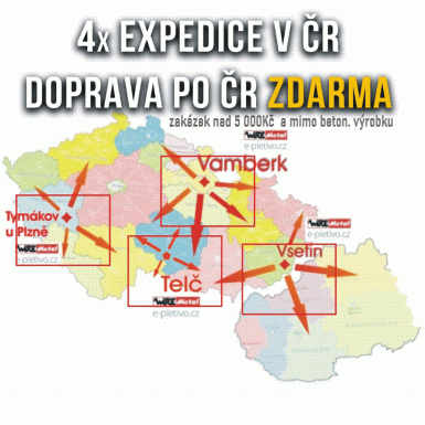 Naše střediska - doprava zdarma po celé ČR