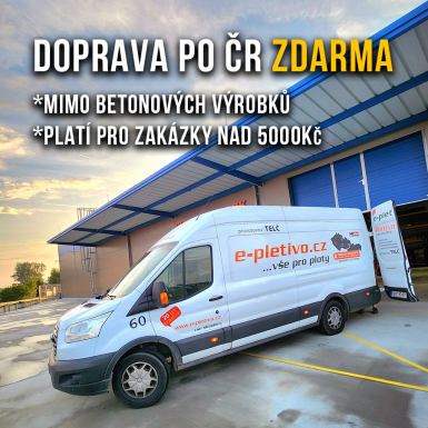 Doprava po ČR zdarma